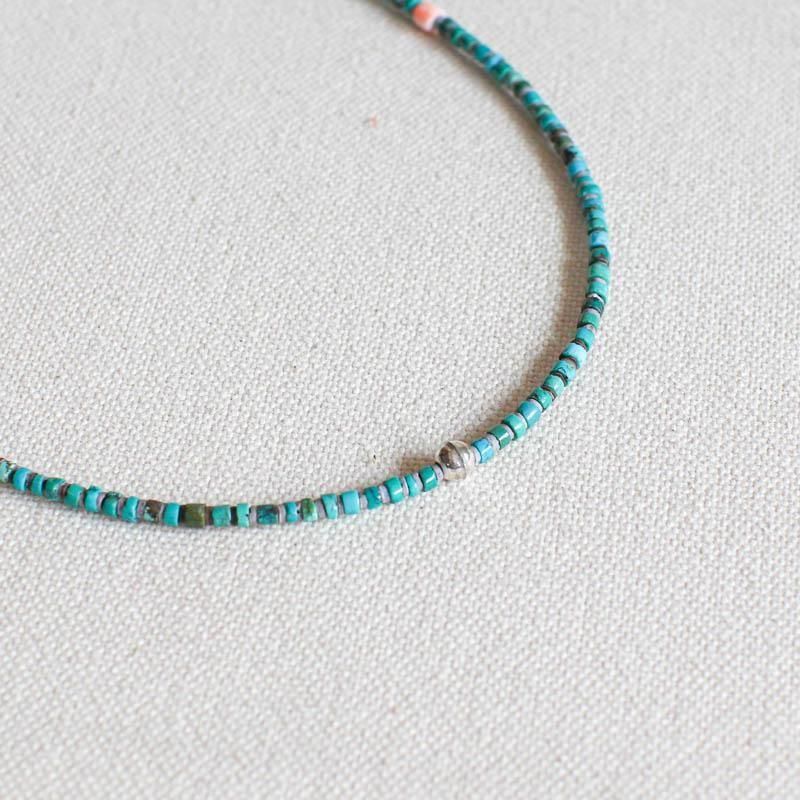 Beads Choker Turquoise