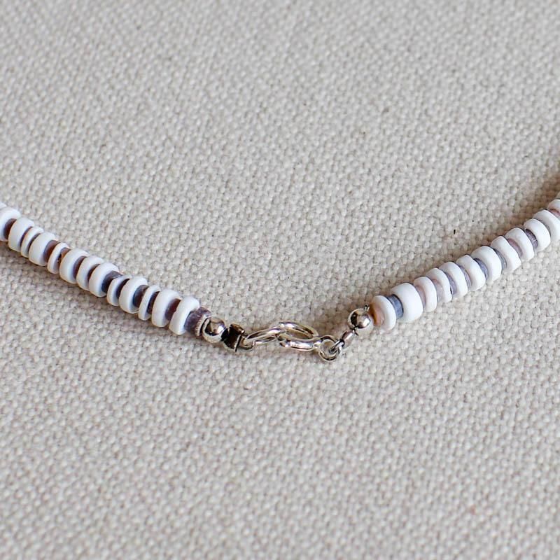 Beads Choker White Shell