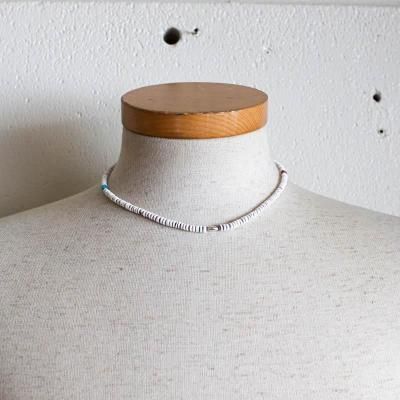 Beads Choker　 White Shell