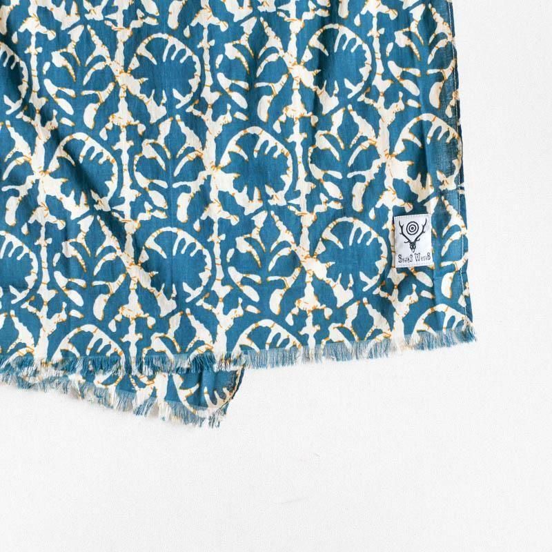 StoleBatik Leaf PrintGreen