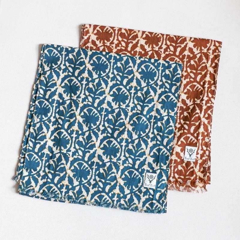 StoleBatik Leaf PrintGreen