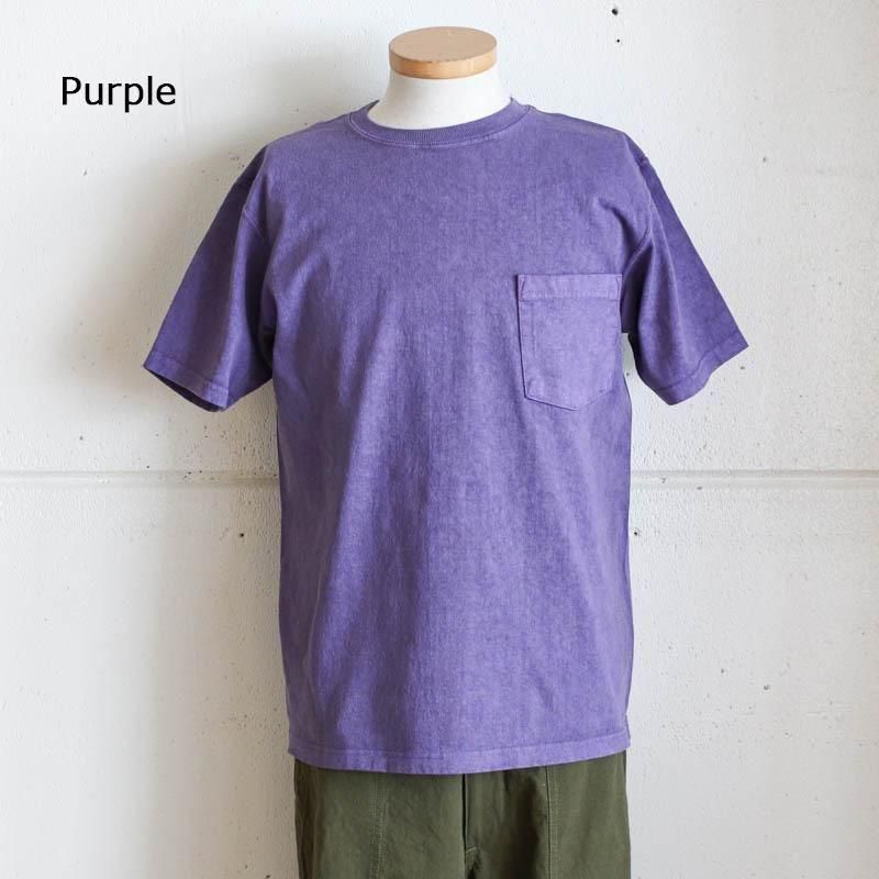  Crew Neck Pocket TeePigment Dye
