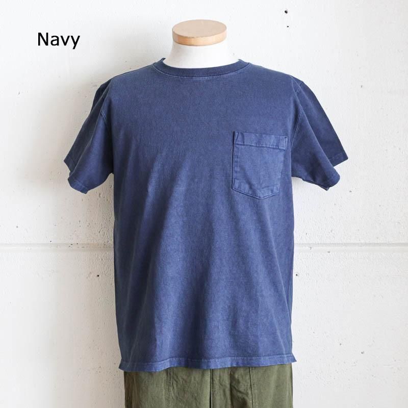  Crew Neck Pocket TeePigment Dye