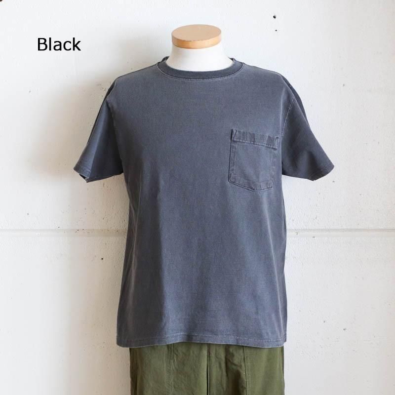  Crew Neck Pocket TeePigment Dye