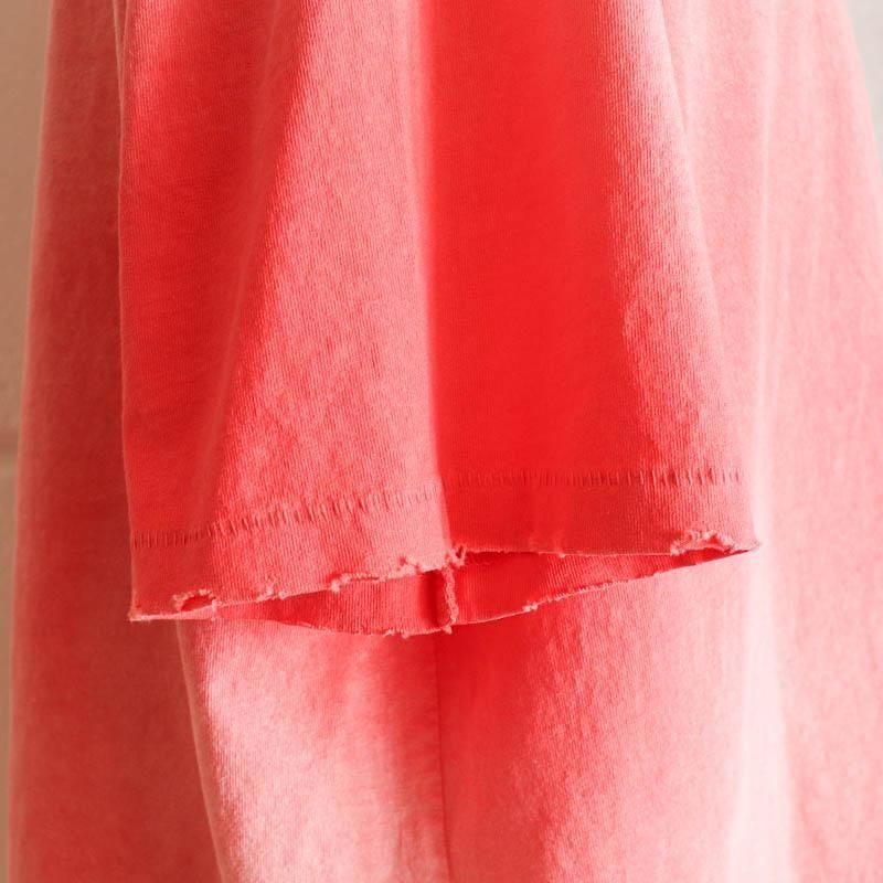 Oversized Crop T-ShirtsAged Coral
