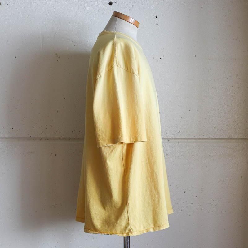 Oversized Crop T-ShirtsAged  yellow

