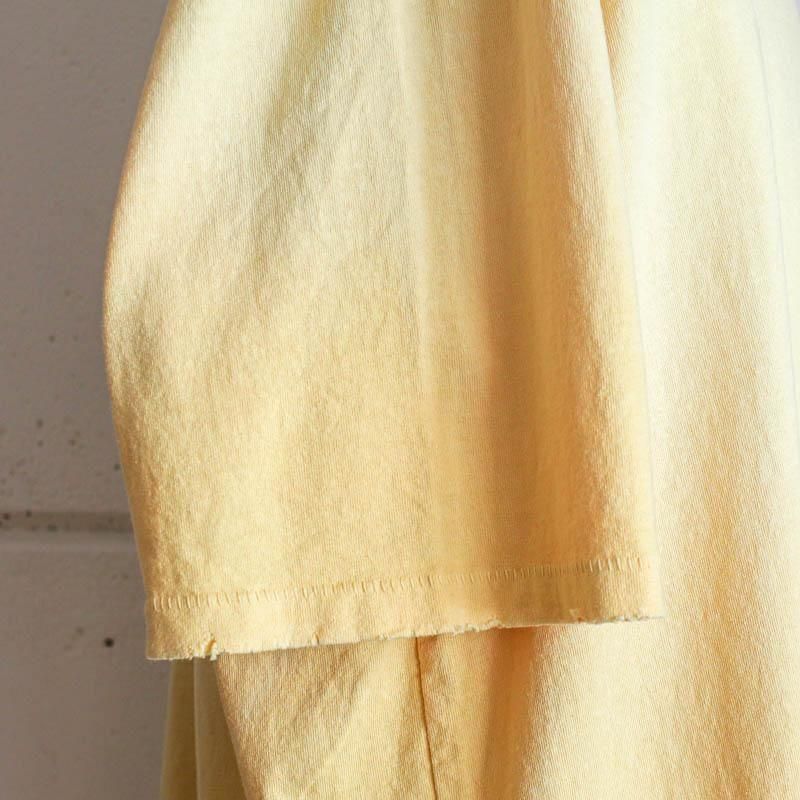 Oversized Crop T-ShirtsAged  yellow
