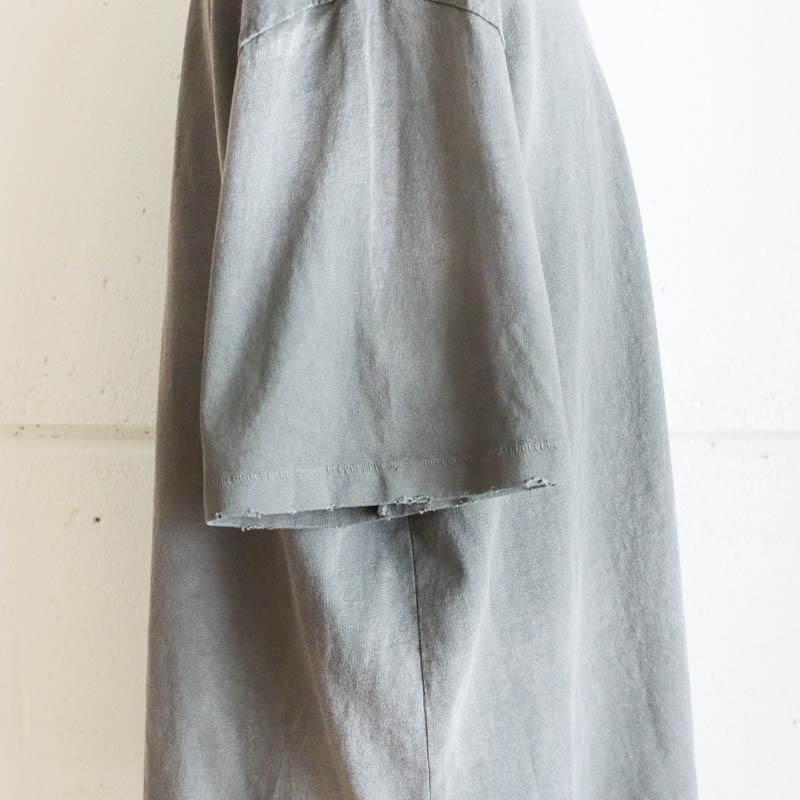 Oversized Crop T-ShirtsAged  Olive Green
