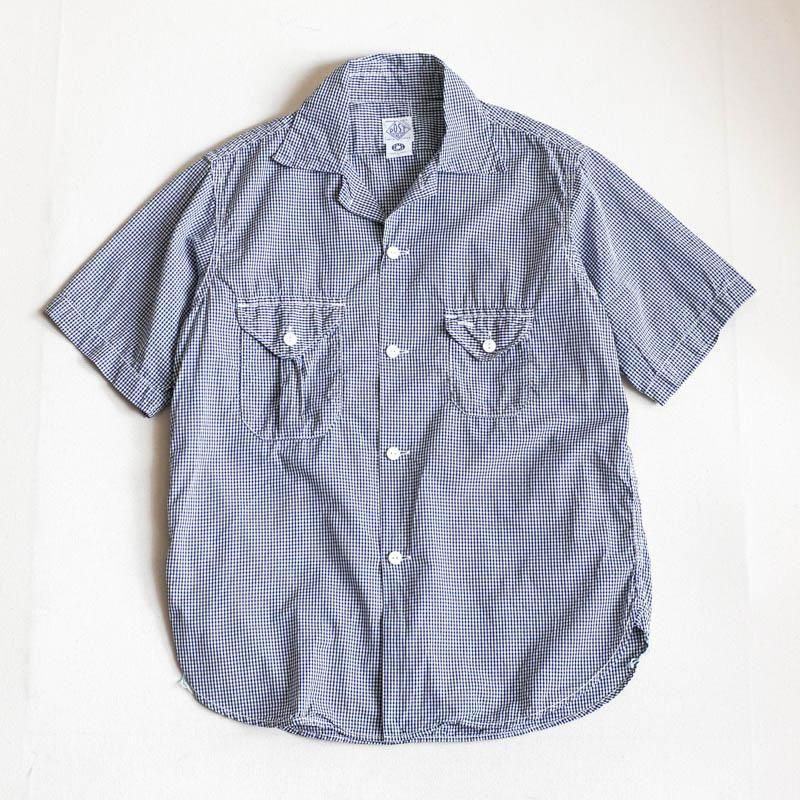 E-Z Cruz Shirt S/S 　gingham shirting
