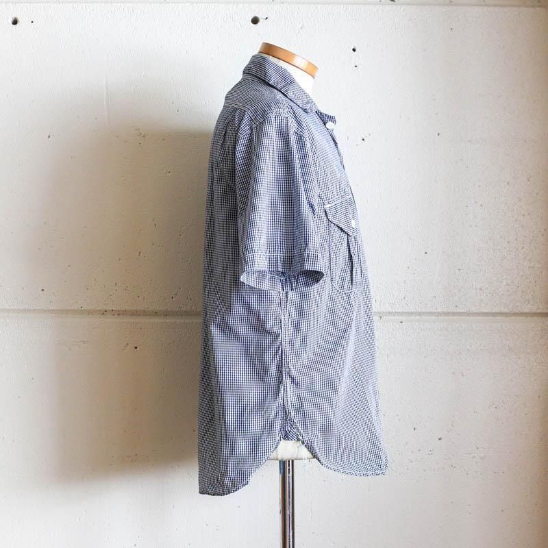 E-Z Cruz Shirt S/S 　gingham shirting