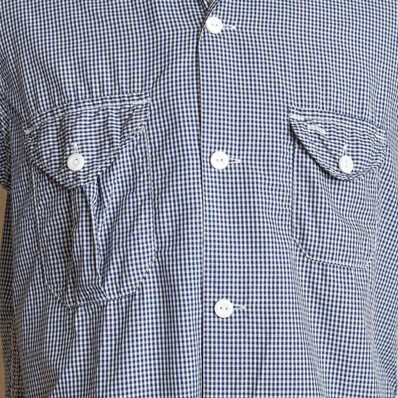 E-Z Cruz Shirt S/S 　gingham shirting