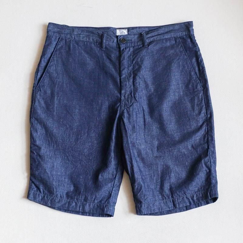 Menpolini Extra Shorts 　 light denim