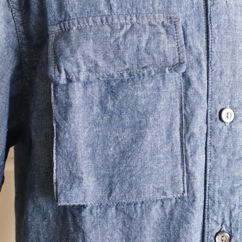BDU Shirt　　 Indigo chambray

