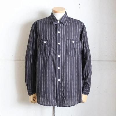 St.Louis　Dobby Stripe  Black