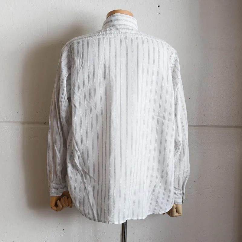 St.Louis　Dobby Stripe  White