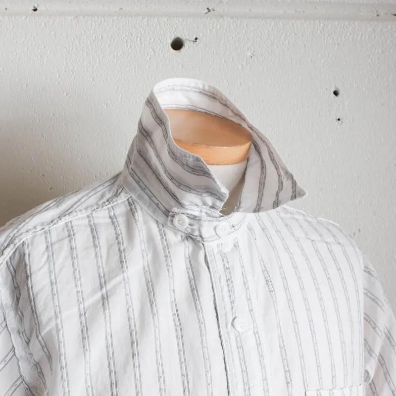 St.Louis　Dobby Stripe  White