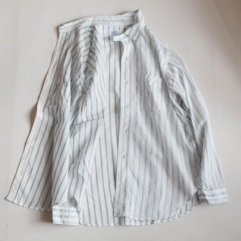 St.Louis　Dobby Stripe  White