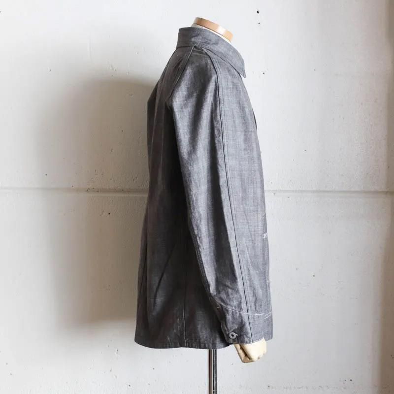 POST 43 　Slub Dungaree 　Grey

