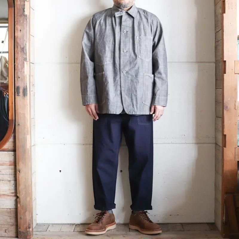 POST 43 　Slub Dungaree 　Grey

