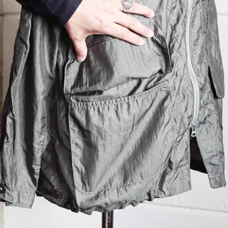 DEE V  　Crinkle Nylon Taffeta　　Olive	

