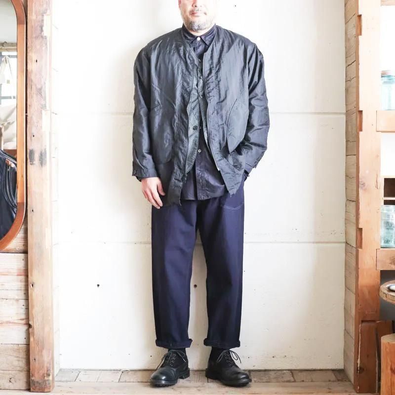 DEE V  　Crinkle Nylon Taffeta　　Black	

