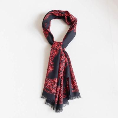 Stole Cotton Gouze Black