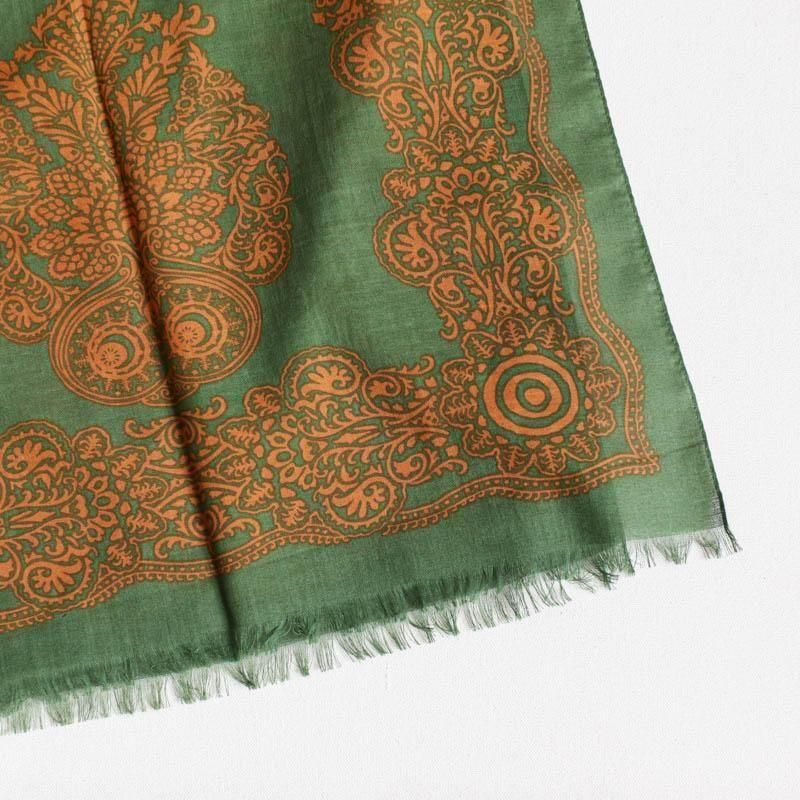 Stole Cotton Gouze Olive