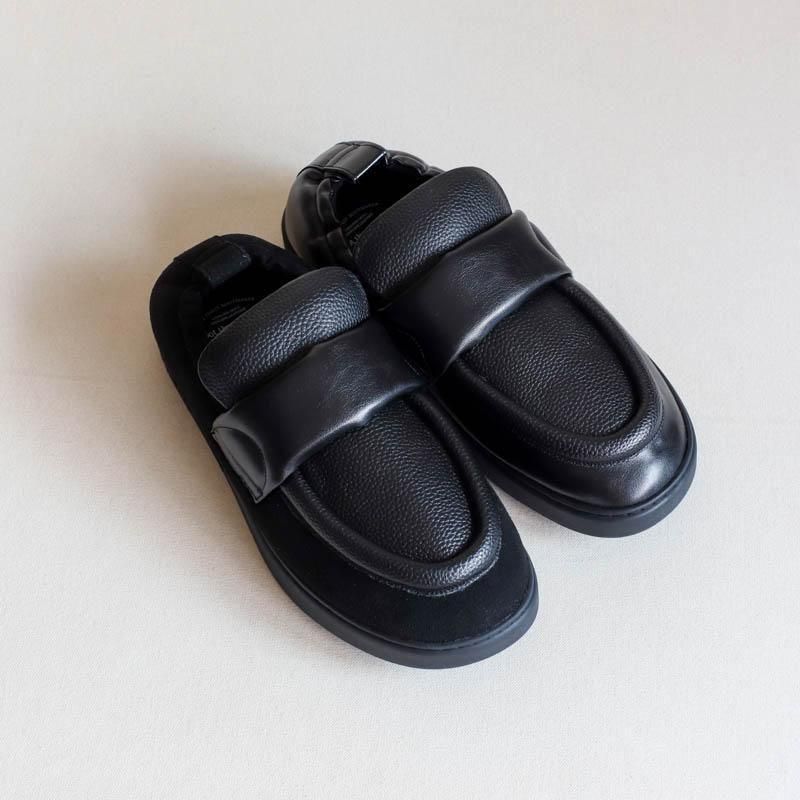 Foot the coacher【フット ザ コーチャー】SOFT-PAD LOAFER Black
