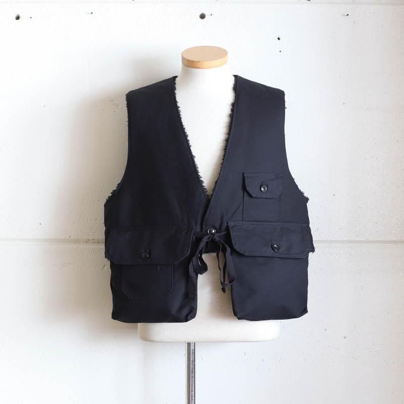 希少/美品/engineered garments /fowl vest /S Engineered Garments Fowl Vest, Olive – Glasswing