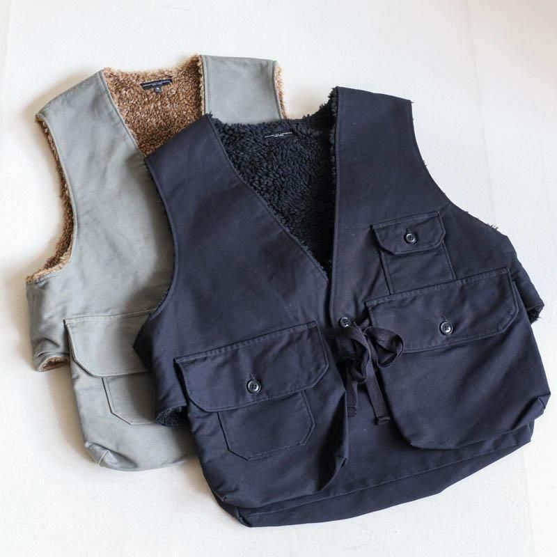 ENGINEERED GARMENTS【エンジニアードガーメンツ】Fowl Vest - Cotton