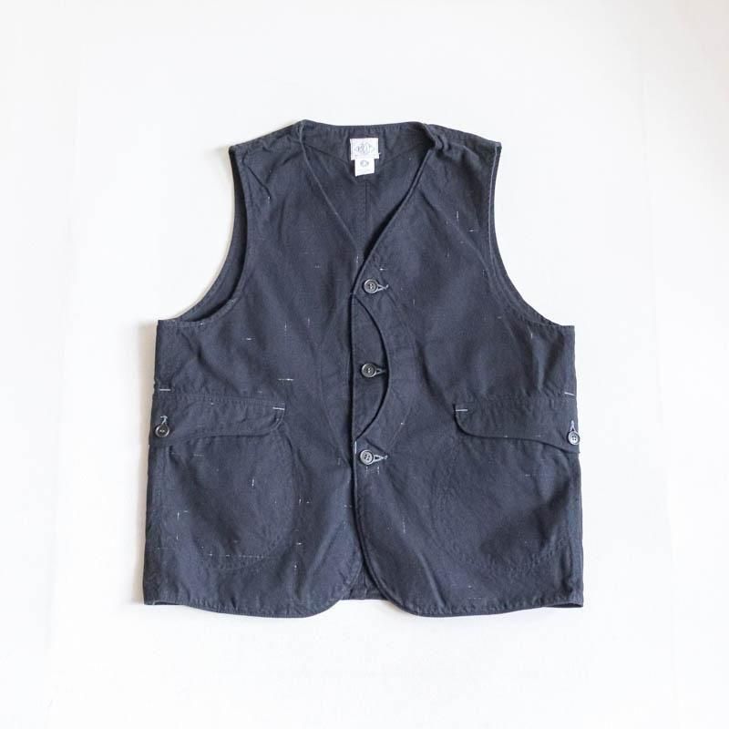 POST O'ALLS 【ポストオーバーオール】Royal Traveler Nep Twill Black