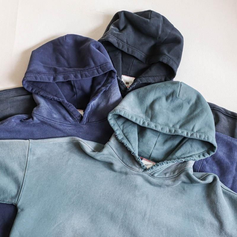 Oversized Crop HoodieAged Emerald Green