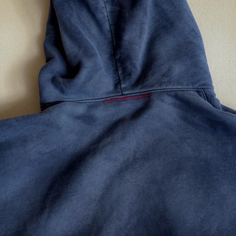 everyone ジップアップフーディー　ネイビー　Sサイズ everyone cotton zip up hoodie (NAVY) | everyone