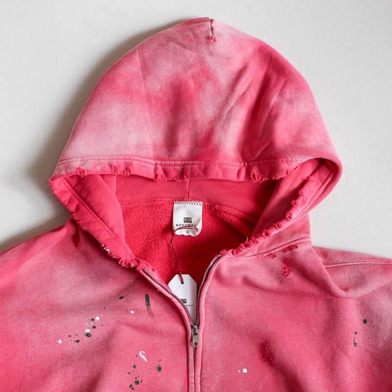 Oversized Zip Up Hoodie StreetRed