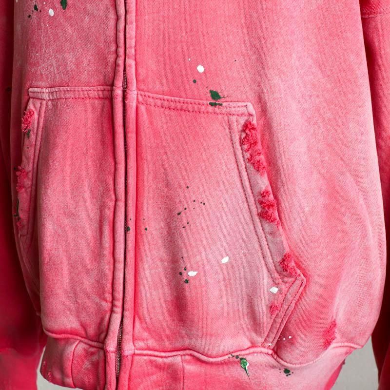 Oversized Zip Up Hoodie StreetRed