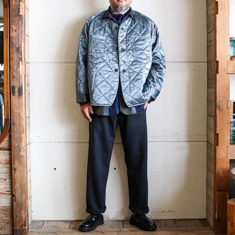 POST 47DVQuilted Acetate sateenGray