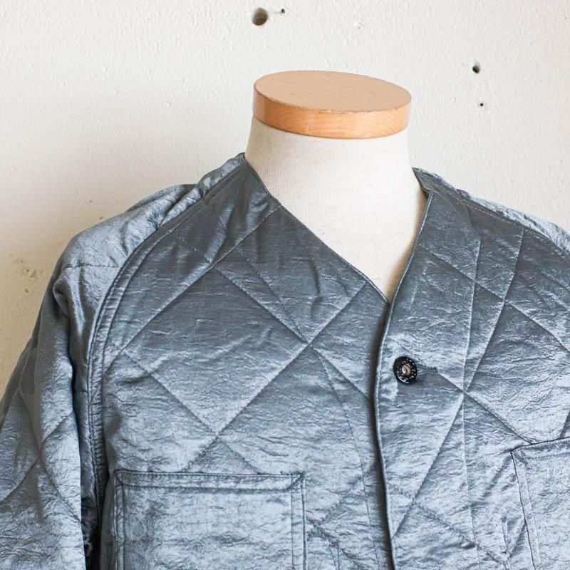 POST 47DVQuilted Acetate sateenGray