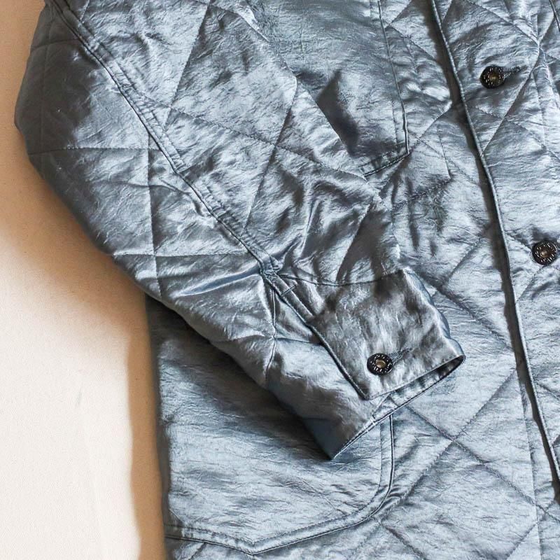 POST 47DVQuilted Acetate sateenGray