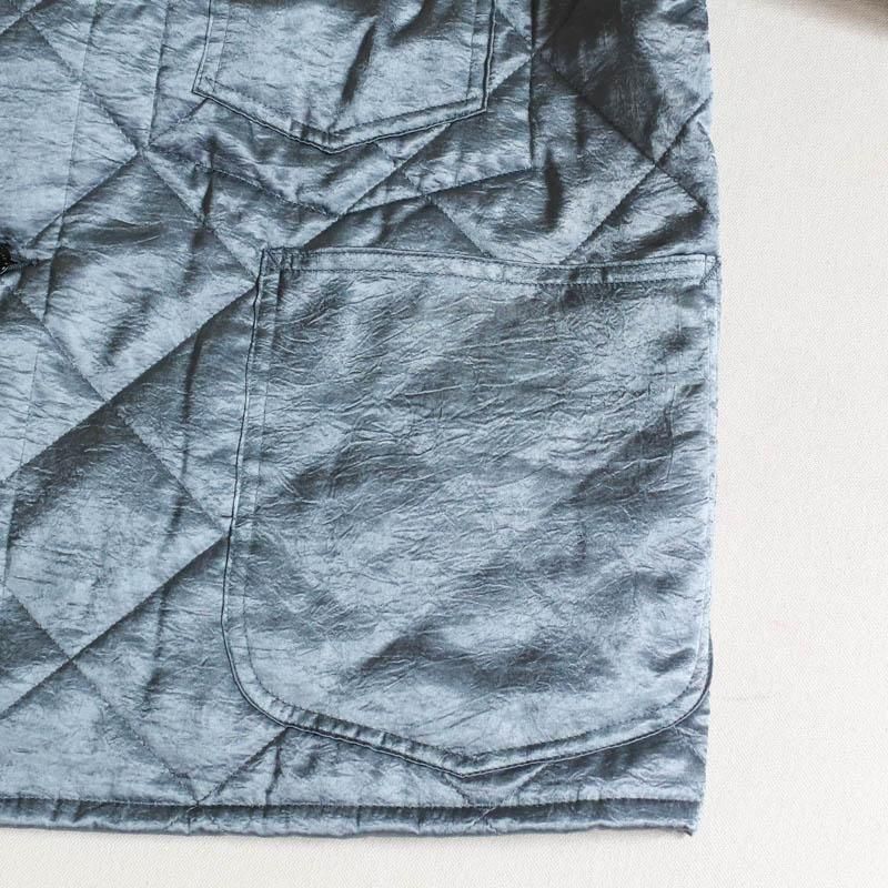 POST 47DVQuilted Acetate sateenGray