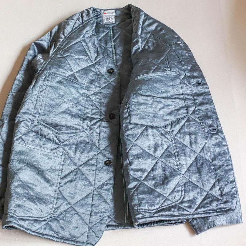 POST 47DVQuilted Acetate sateenGray