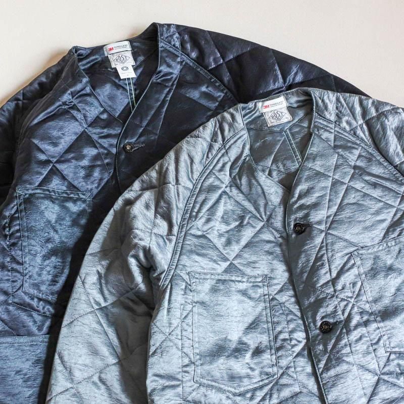 POST 47DVQuilted Acetate sateenDk.Gray