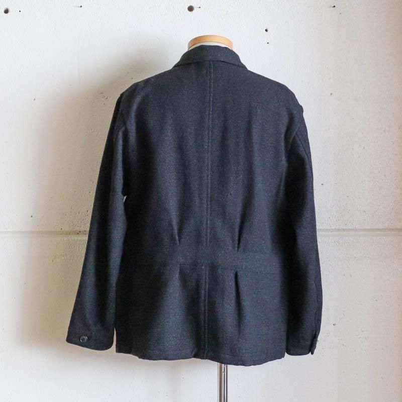 POST O'ALLS【ポストオーバーオールズ】OK 1930 Basket tweed Charcoal