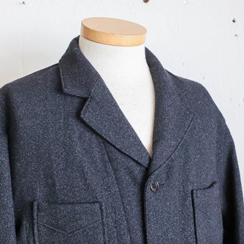 POST O'ALLS【ポストオーバーオールズ】OK 1930 Basket tweed Charcoal