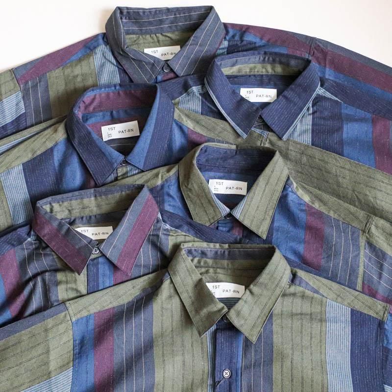 TIPO9Officer ShirtMulti Stripe