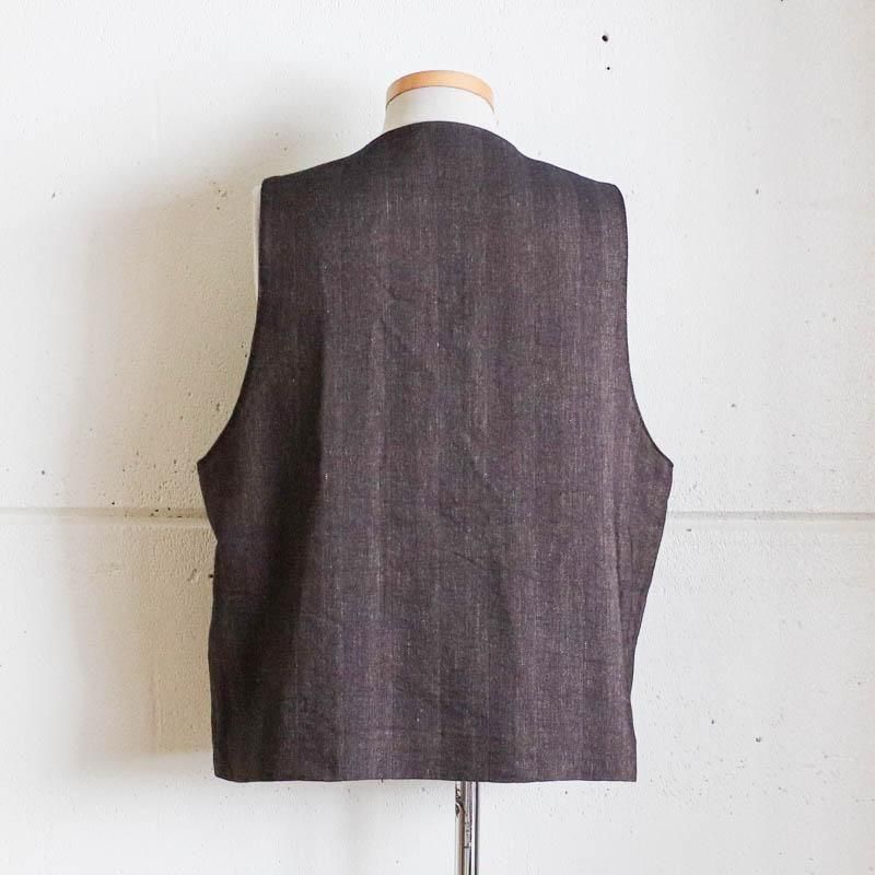 CHISELArtisan Vest Fusion herringboneBurnt