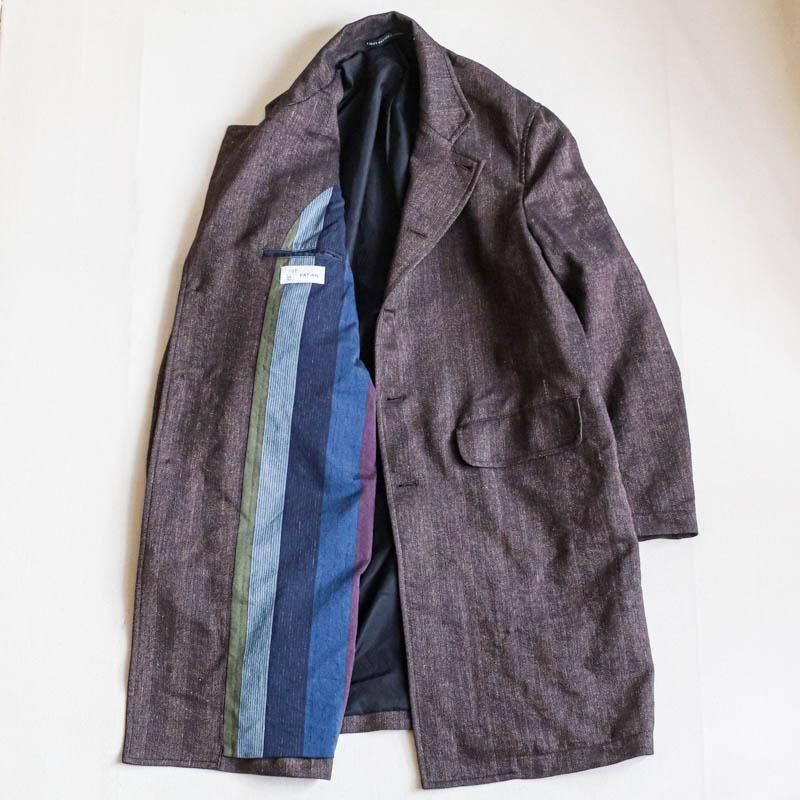 KENTONTailored Topcoat Fusion herringboneBurnt