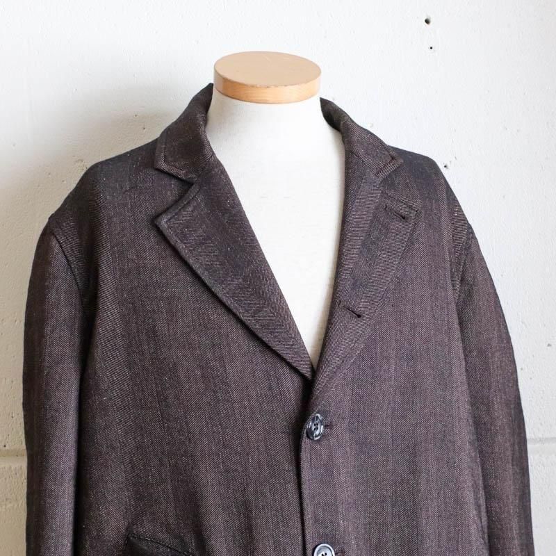 KENTONTailored Topcoat Fusion herringboneBurnt