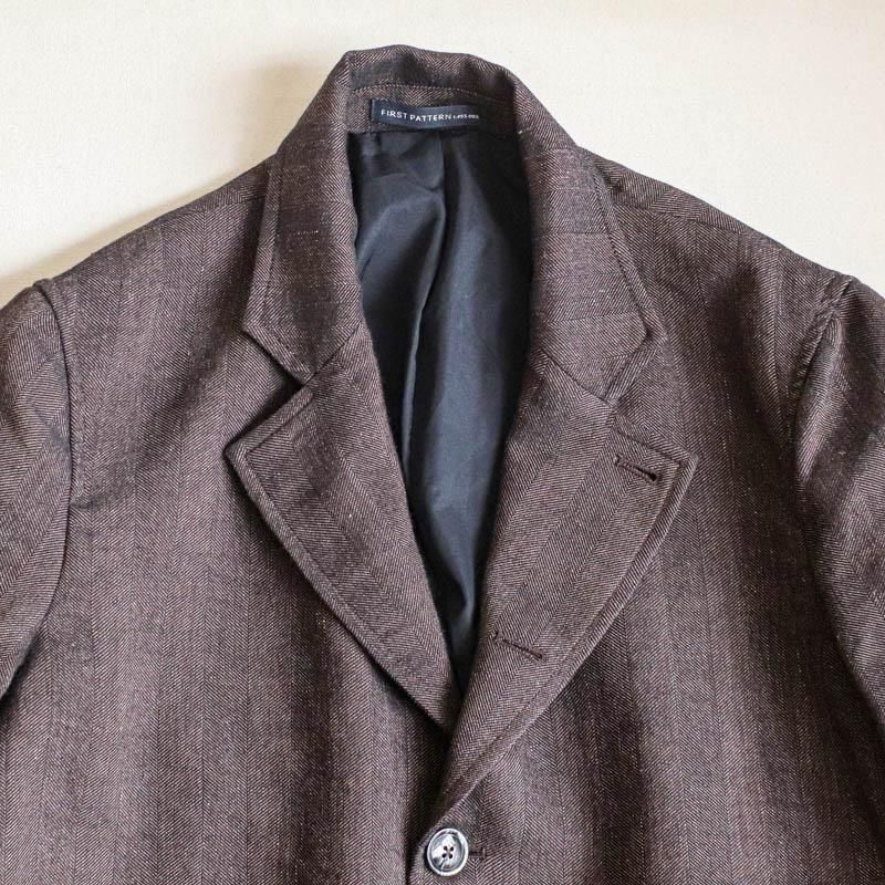 KENTONTailored Topcoat Fusion herringboneBurnt