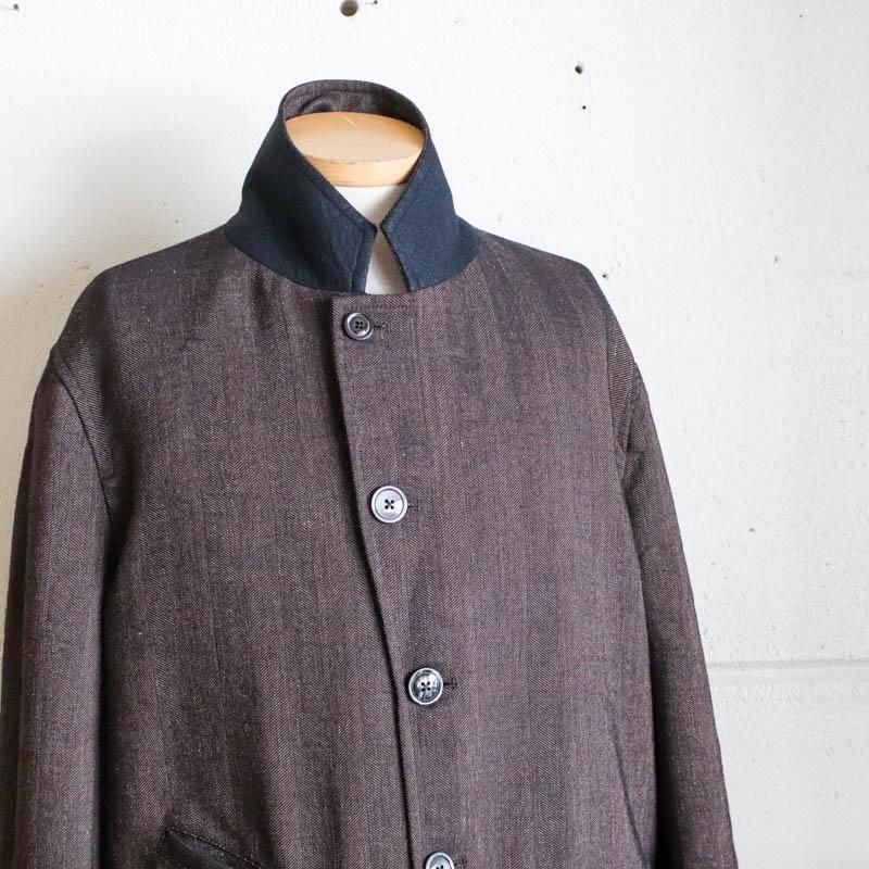 KENTONTailored Topcoat Fusion herringboneBurnt
