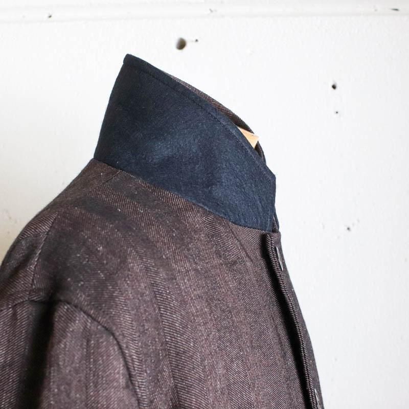 KENTONTailored Topcoat Fusion herringboneBurnt